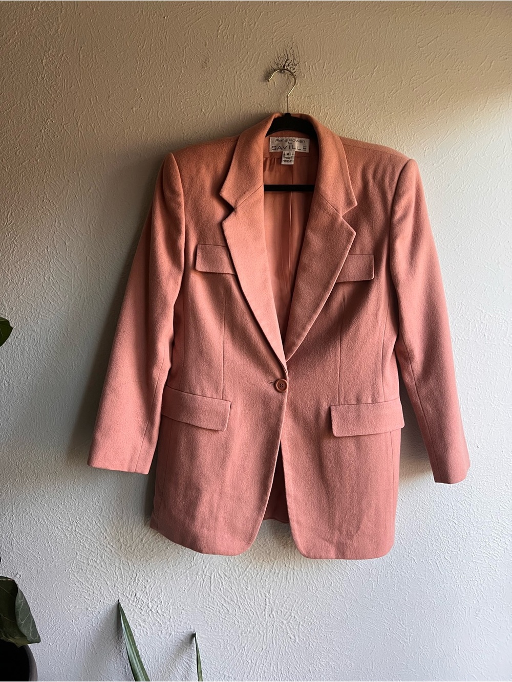 Vintage wool Rena Rowan wool blazer